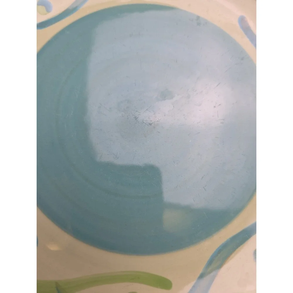 2‎ Southern Living At Home Gail Pittman Provence Swirls Dots Salad Plates